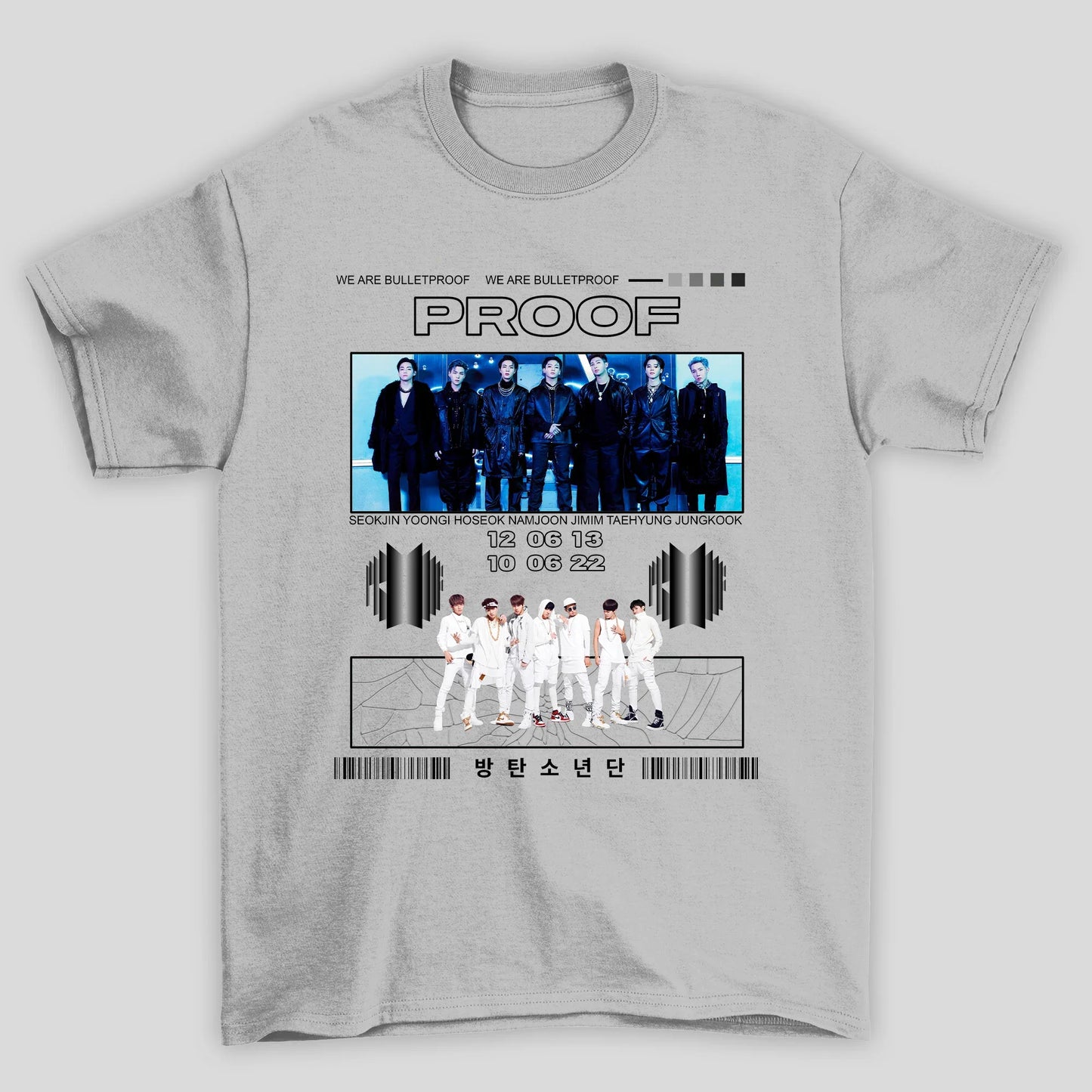 Camiseta Básica BTS Proof