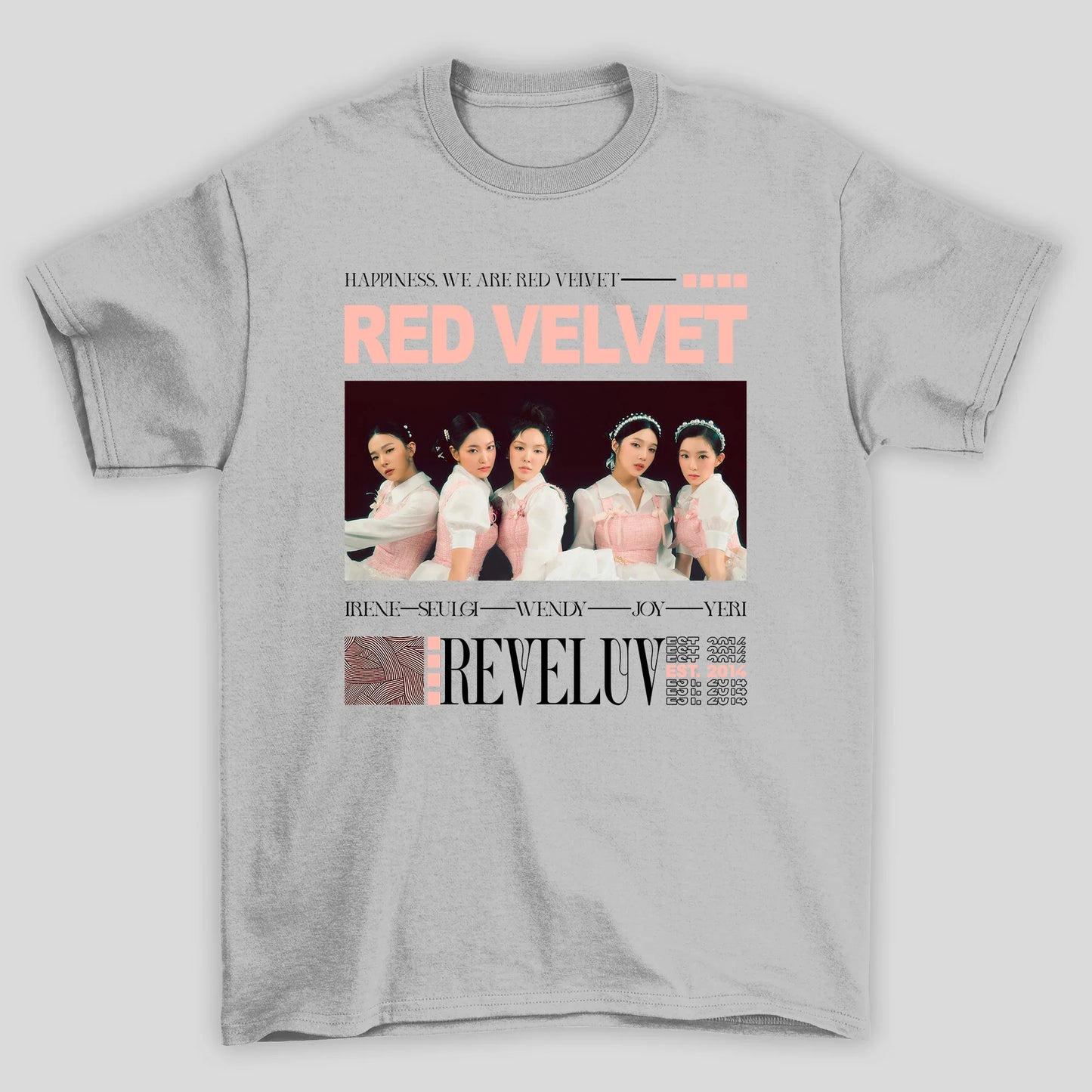 Camiseta Básica Red Velvet Reveluv