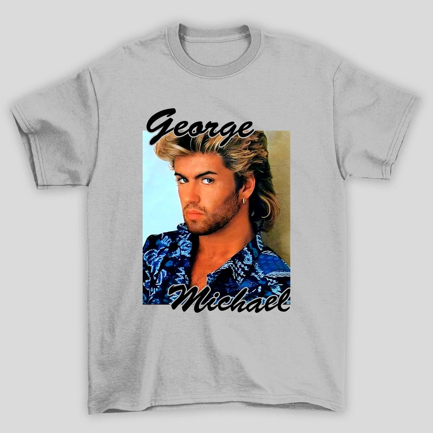 Camiseta Básica George Michael Foto Capa