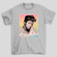 Camiseta Básica George Michael Foto Arco Iris