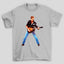 Camiseta Básica George Michael Foto Guitarra