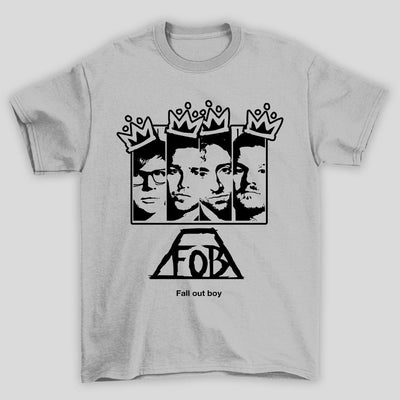 Camiseta Básica Rosto Grafite Fall Out Boy