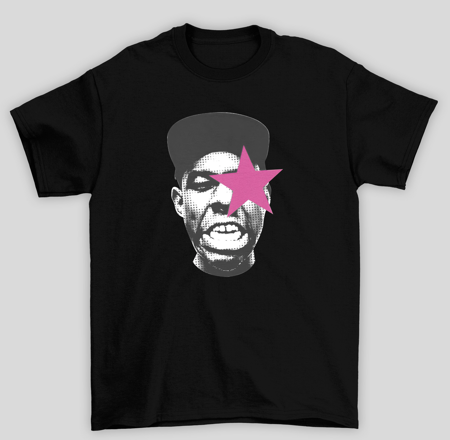 Camiseta Básica Tyler The Creator Pink Star