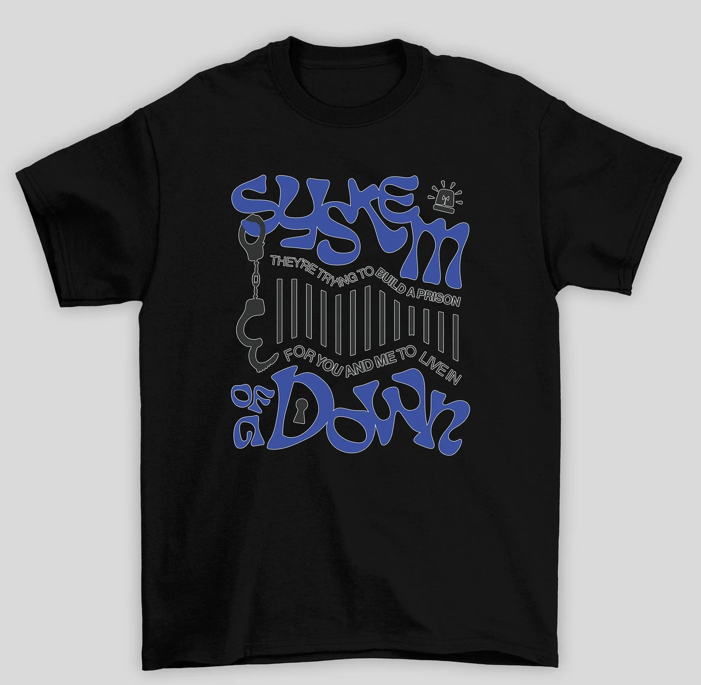 Camiseta Básica System Of A Down Build A Prison