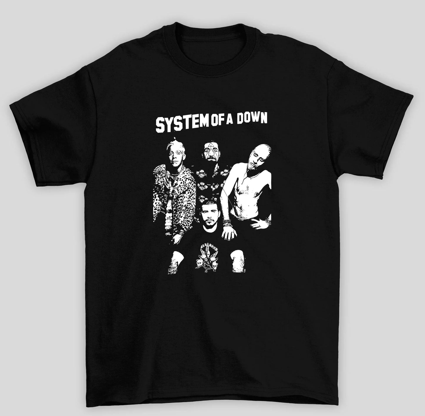 Camiseta Básica System Of A Down