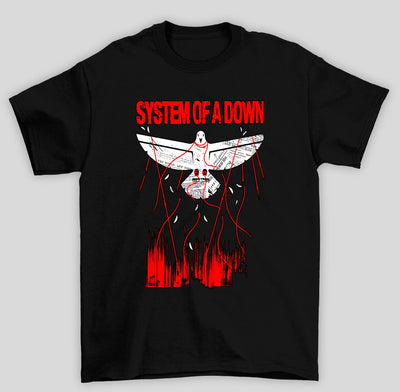 Camiseta Básica System Of A Down Dove