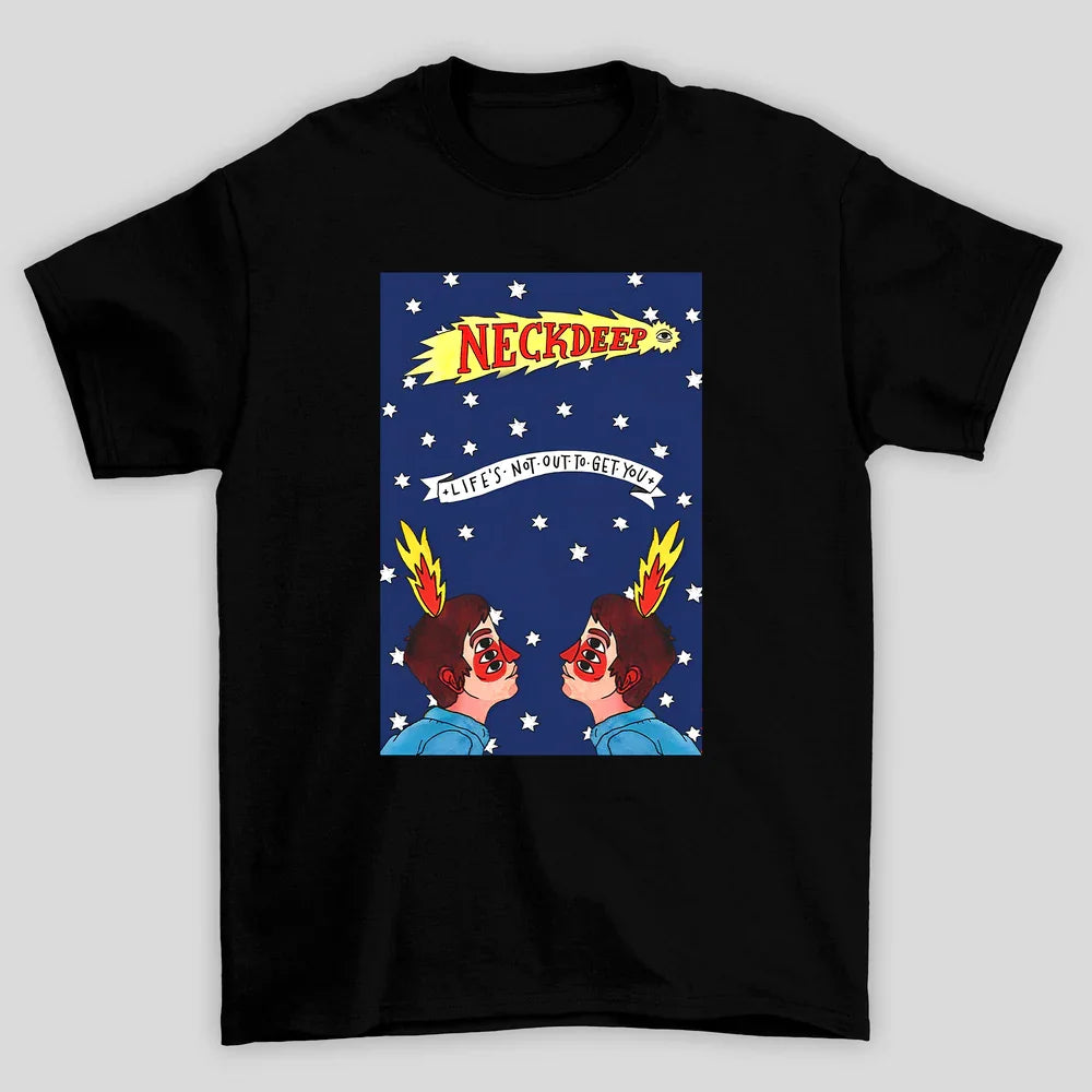 Camiseta Básica Neck Deep LNOTGY