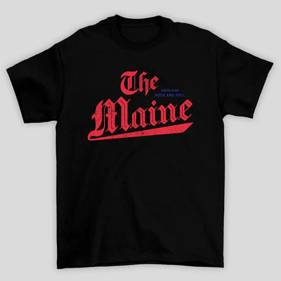 Camiseta Básica The Maine American Rock And Roll