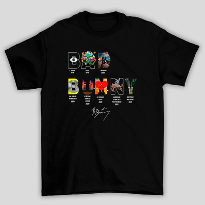 Camiseta Básica Bad Bunny Albuns