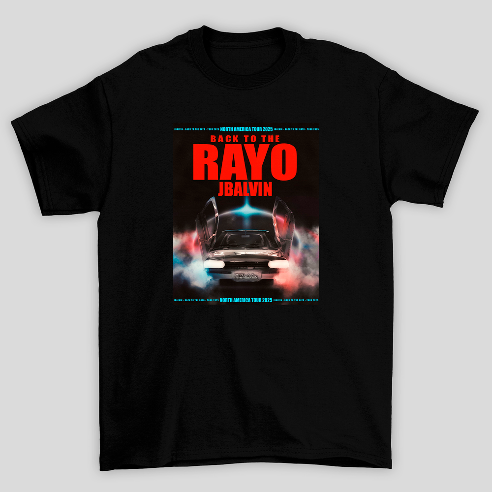Camiseta Básica J Balvin Back To The Rayo Tour
