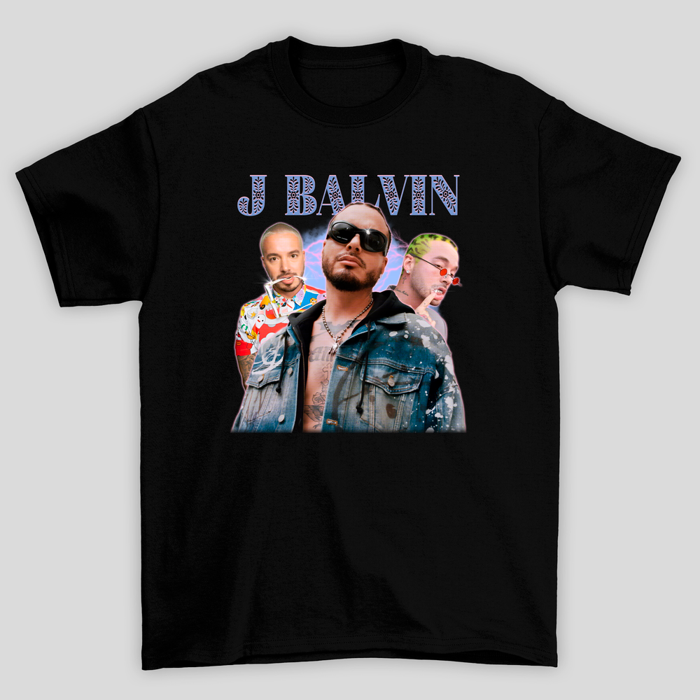 Camiseta Básica J Balvin Vintage