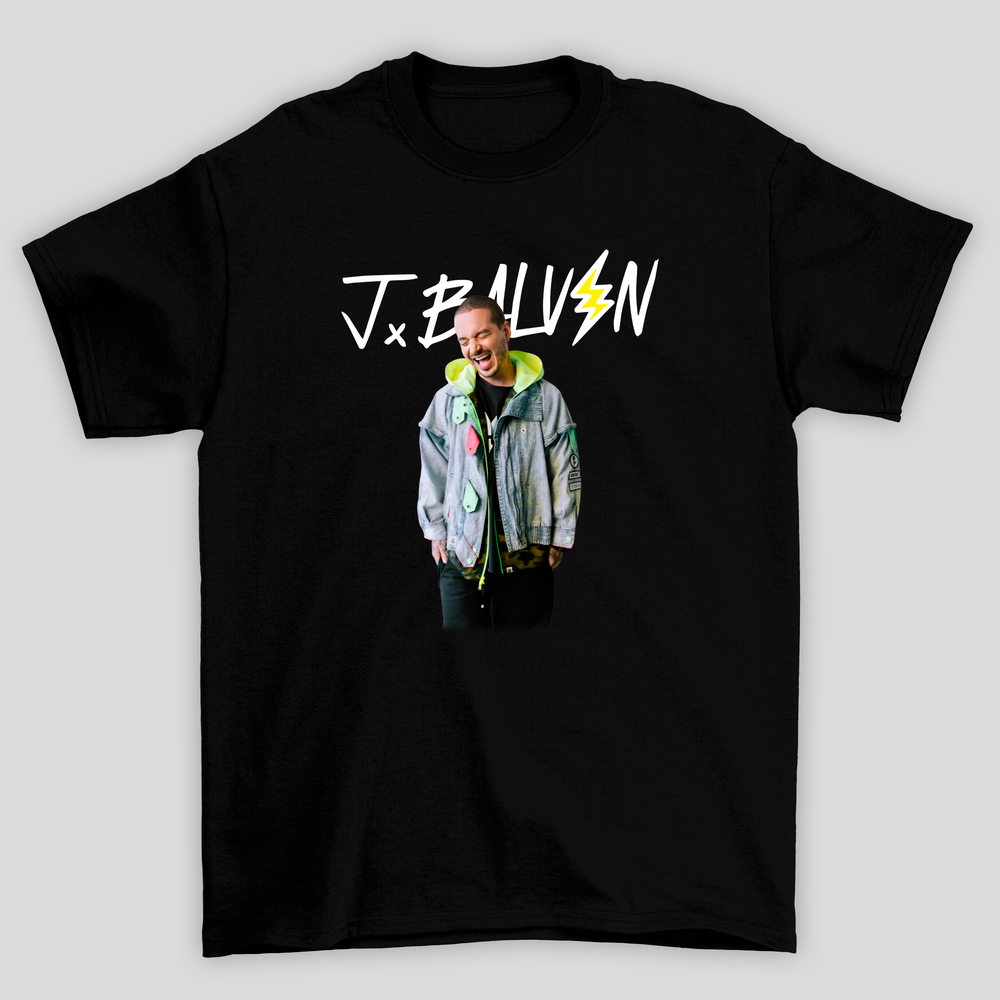 Camiseta Básica J Balvin Smilling