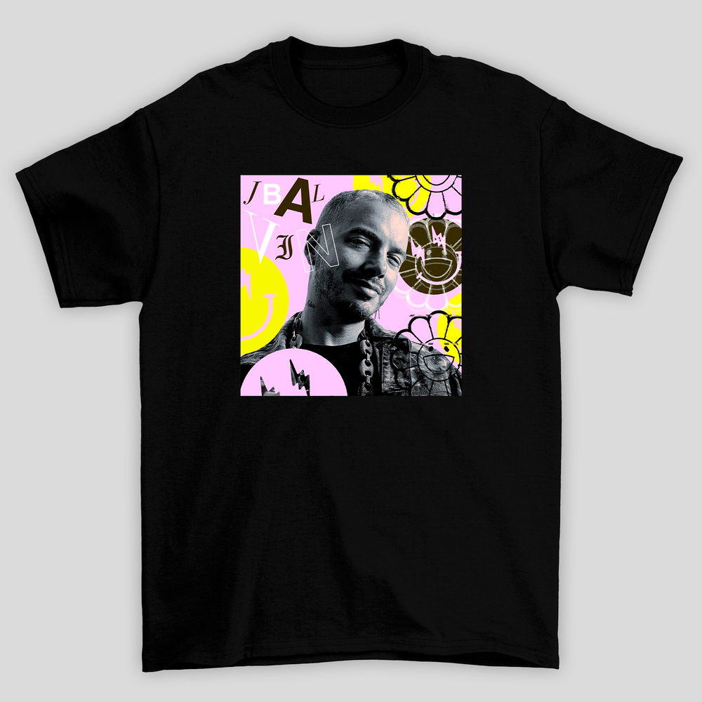 Camiseta Básica J Balvin Graphic