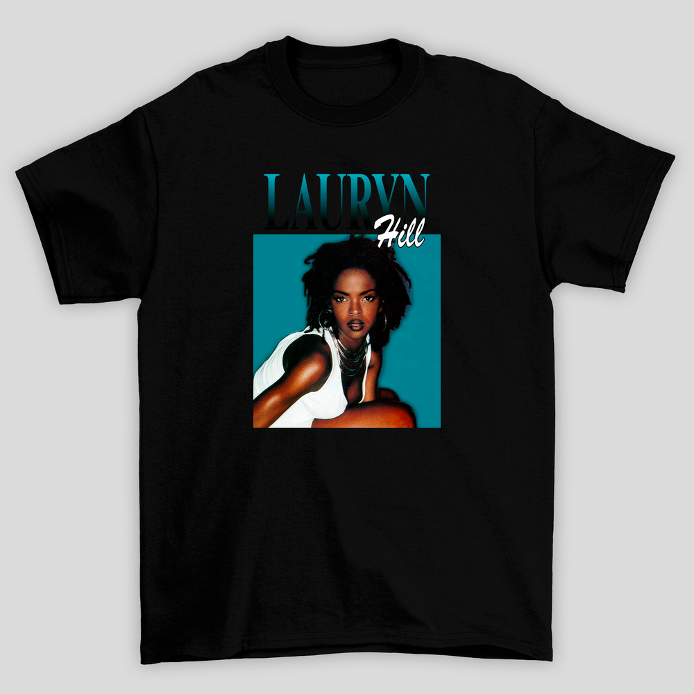 Camiseta Básica Lauryn Hill Vintage