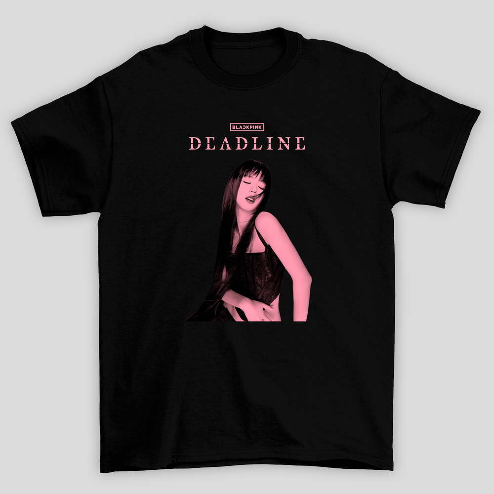 Camiseta Básica Blackpink Deadline Jisoo