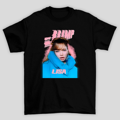Camiseta Básica Blackpink Jump Lisa