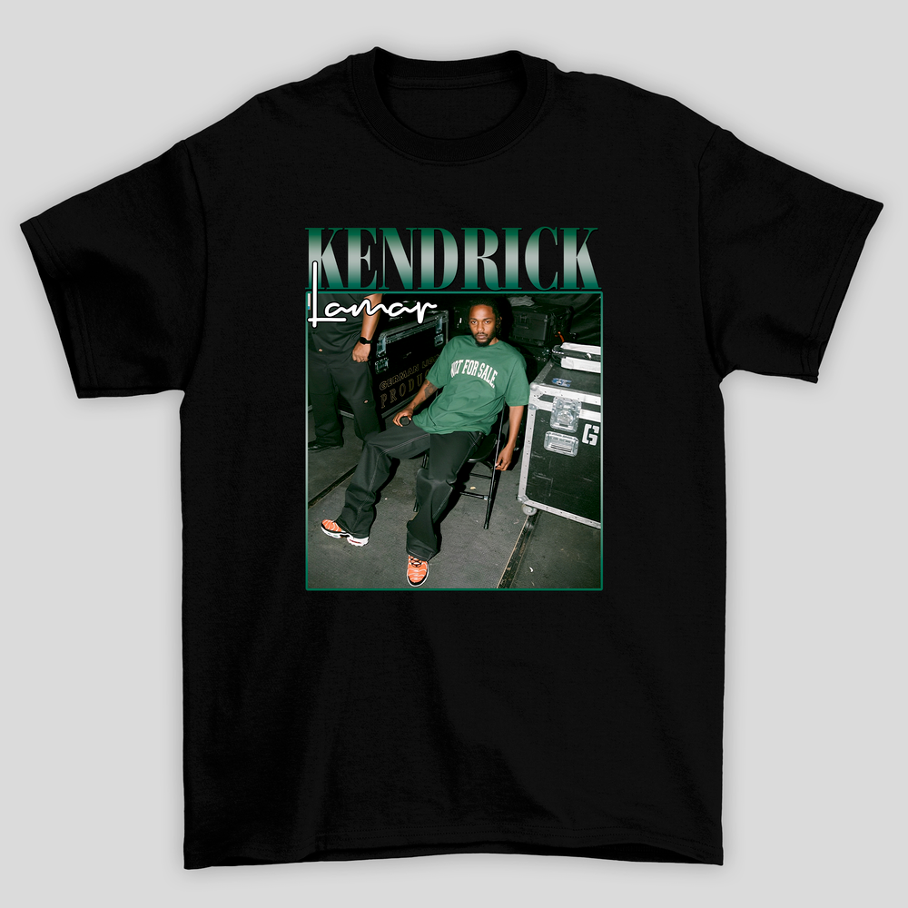 Camiseta Básica Kendrick Lamar Retro