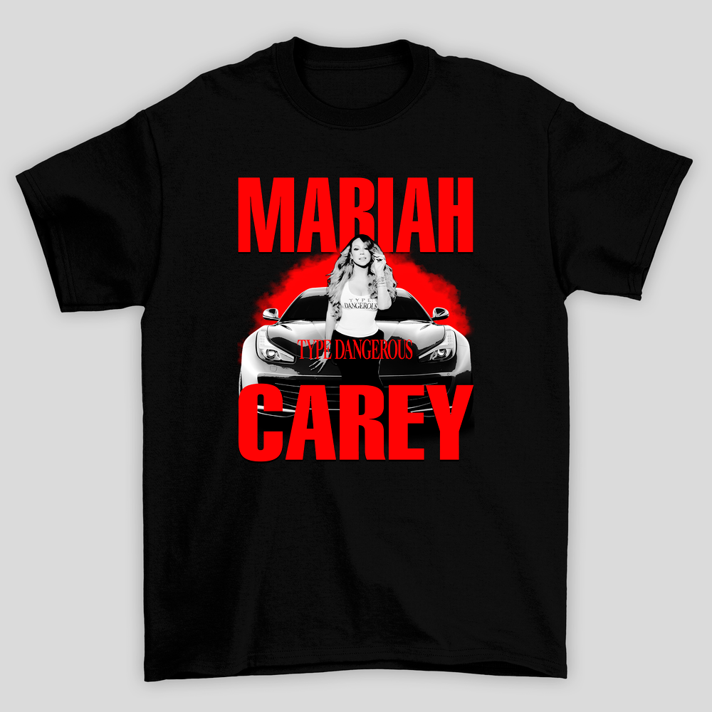 Camiseta Básics Mariah Carey Type Dangerous Car