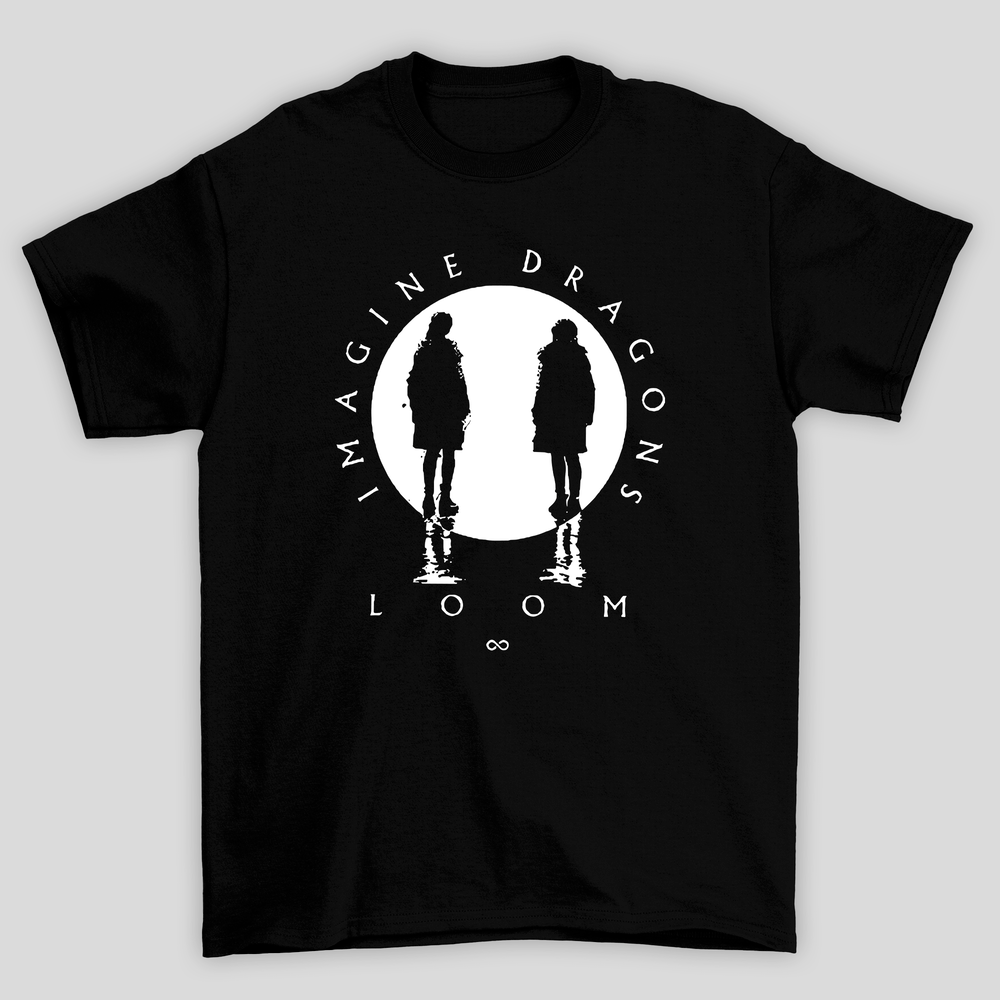 Camiseta Básica Imagine Dragons Loom Silhuetas