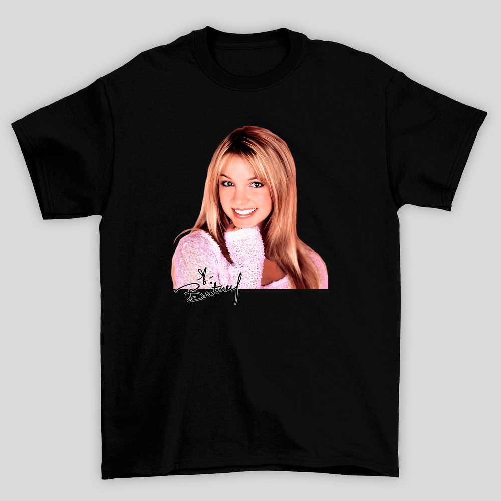 Camiseta Básica Britney Spears Cute