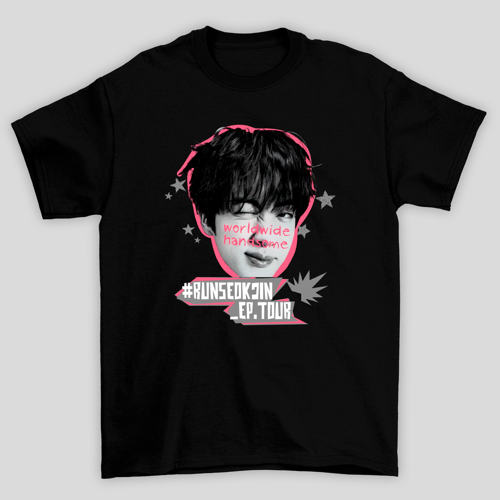 Camiseta Básica BTS Jin #Runseokjin