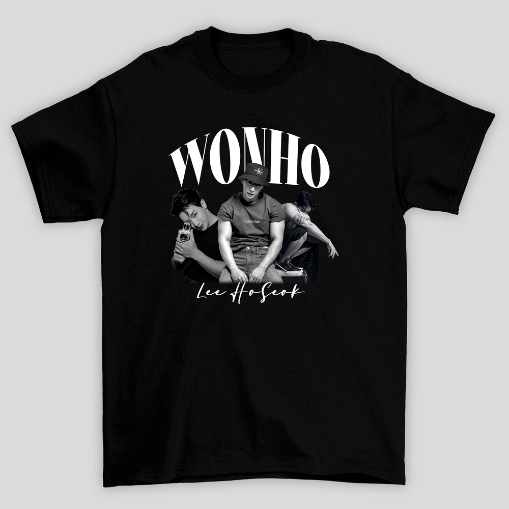 Camiseta Básica Wonho Lee Ho-Seok