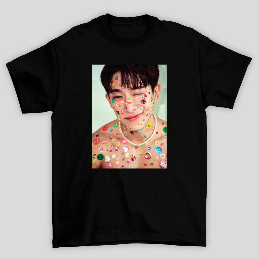 Camiseta Básica Wonho Cute