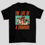 Camiseta Básica Taylor Swift The Life Of a Showgirl Orange