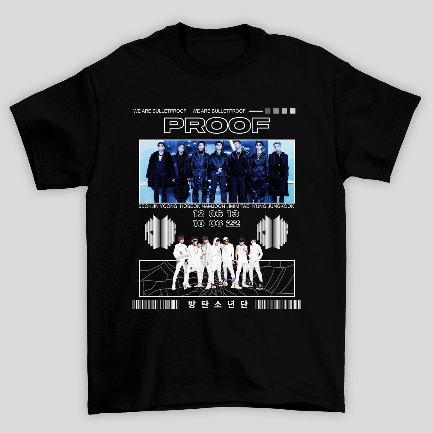 Camiseta Básica BTS Proof