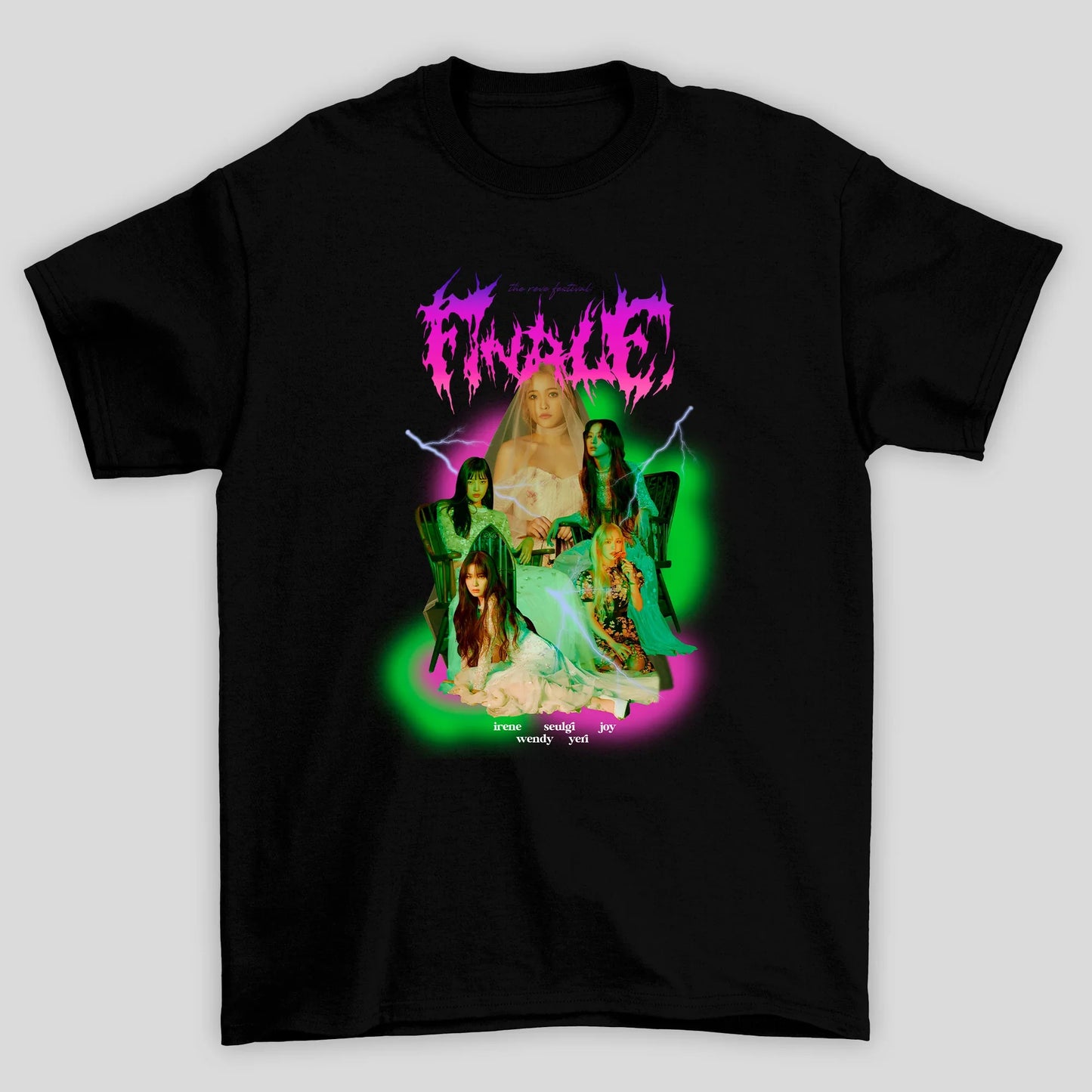 Camiseta Básica Red Velvet Finale