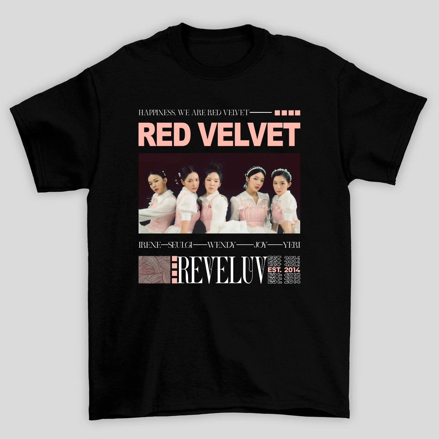 Camiseta Básica Red Velvet Reveluv