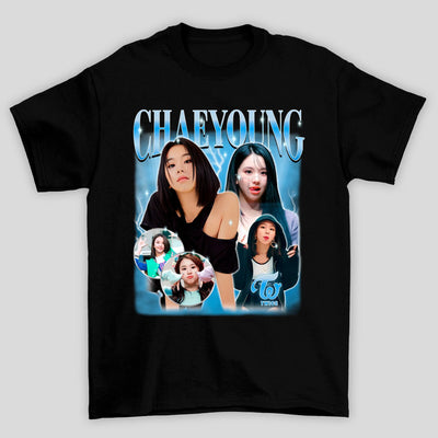 Camiseta Básica Twice Chaeyoung Graphic