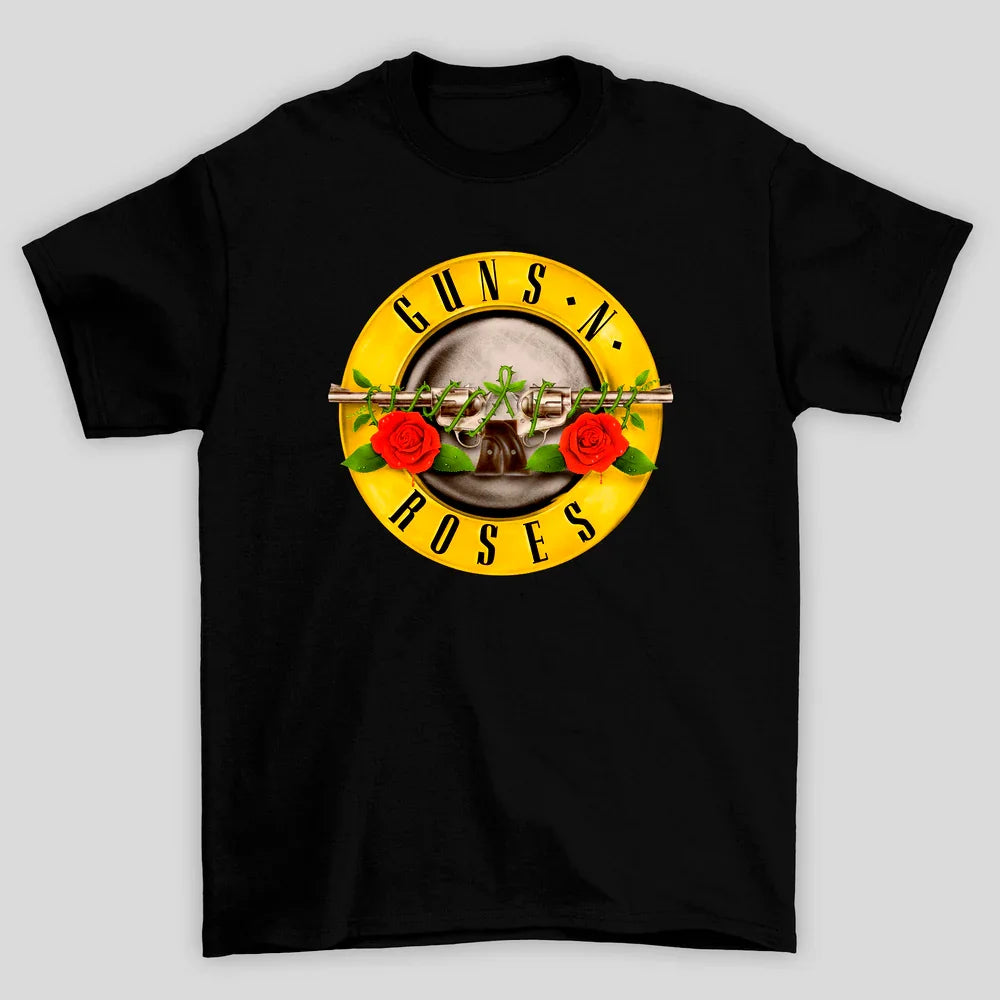Camiseta Básica Guns N' Roses Classic Logo