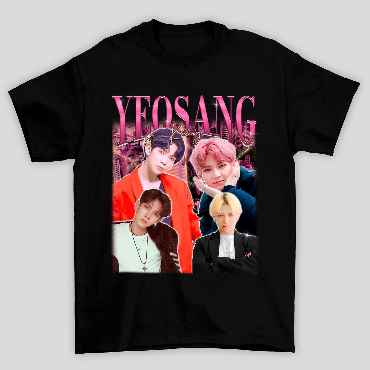 Camiseta Básica  Ateez Yeosang Graphic