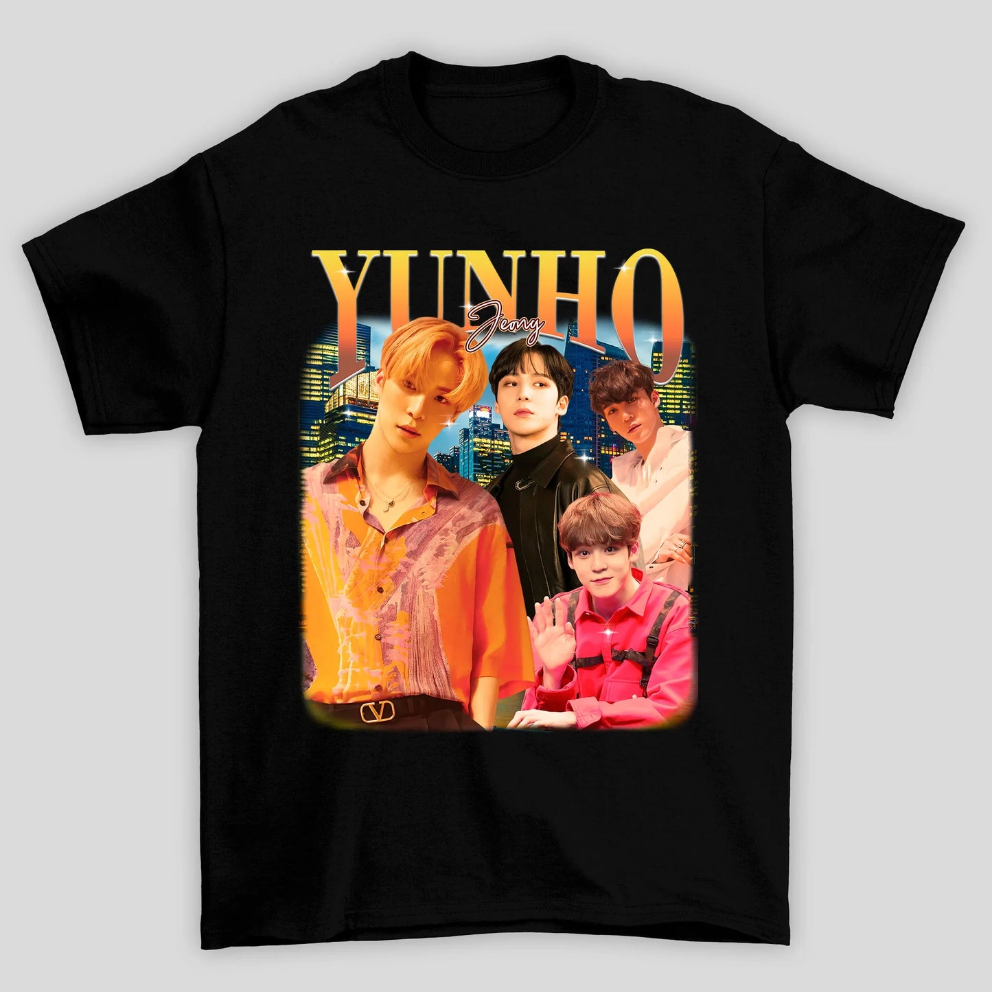 Camiseta Básica Ateez Yunho Graphic