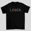 Camiseta Básica Txt Loser X Lover