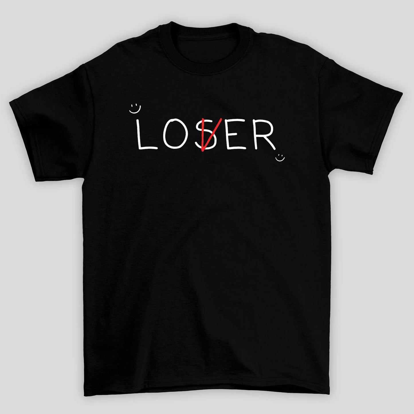 Camiseta Básica Txt Loser X Lover