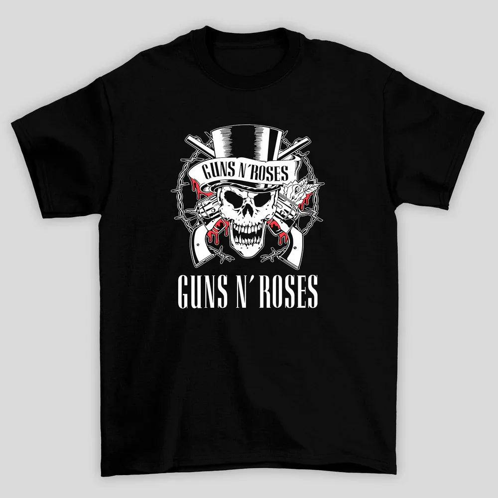 Camiseta Básica Guns N' Roses Graphic