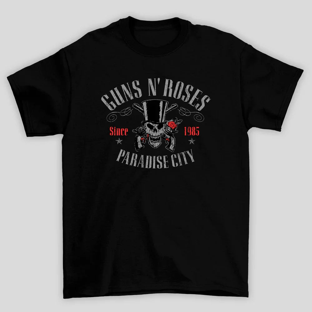 Camiseta Básica Guns N' Roses Paradise City