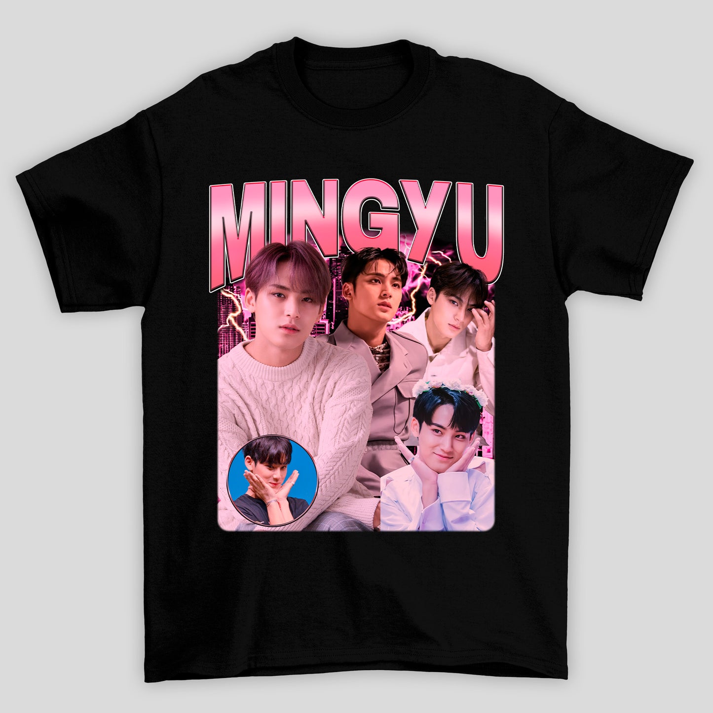 Camiseta Básica Seventeen Mingyu