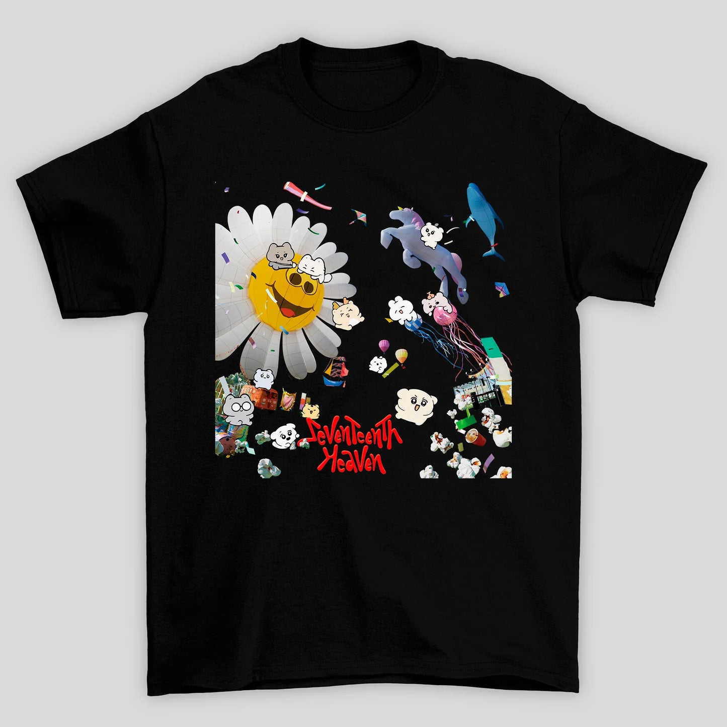 Camiseta Básica Seventeen  Seventeenth Heaven