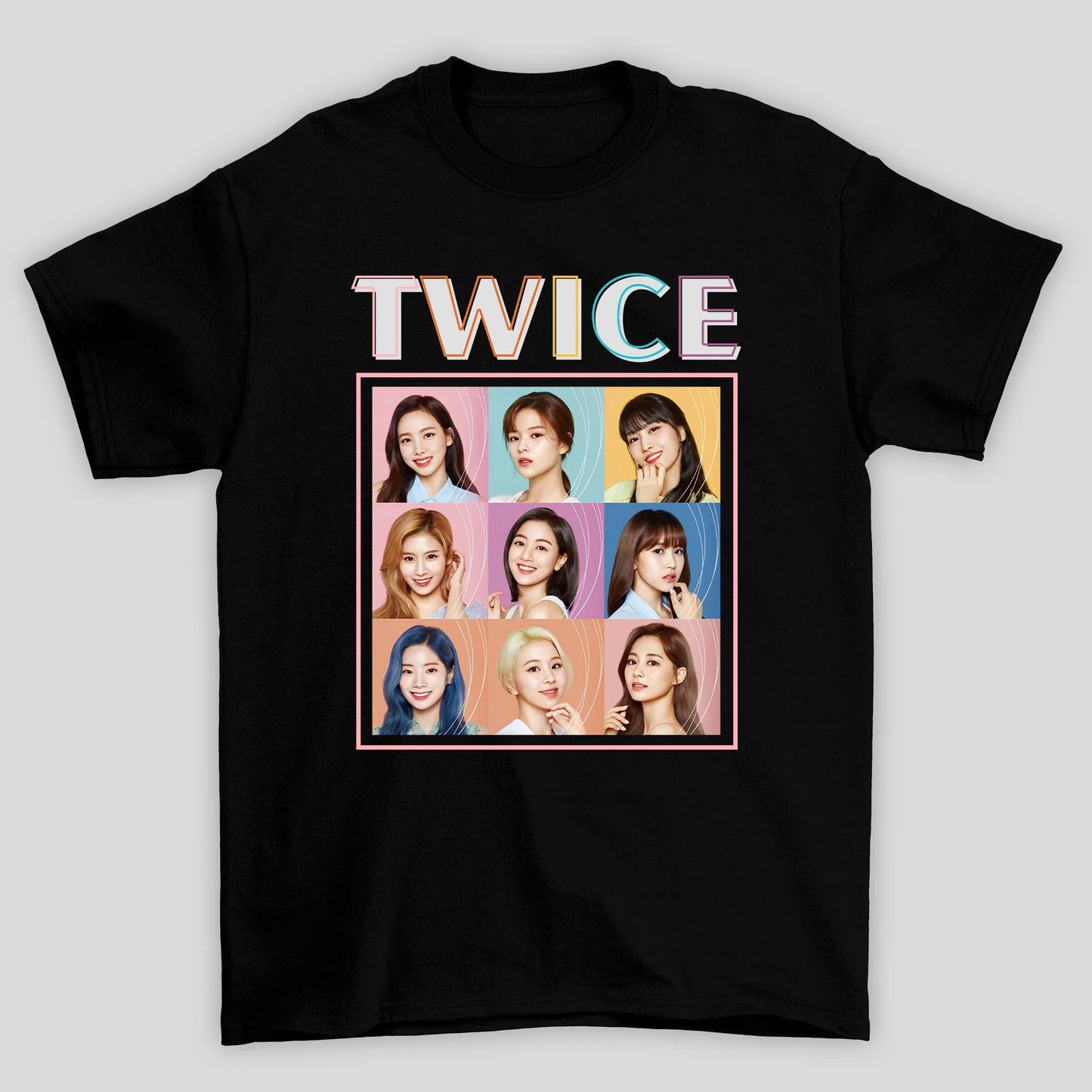 Camiseta Básica Twice Collab Cute