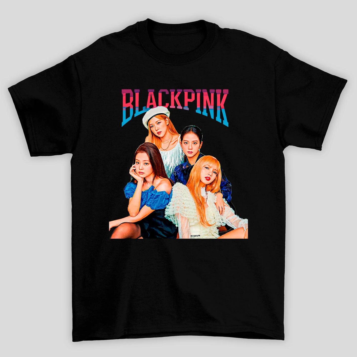 Camiseta Básica Blackpink Grupo Kpop