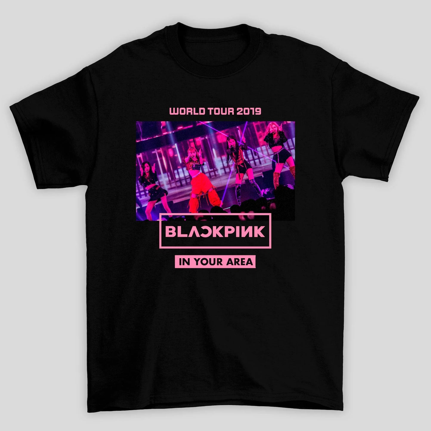 Camiseta Básica Blackpink In Your Area