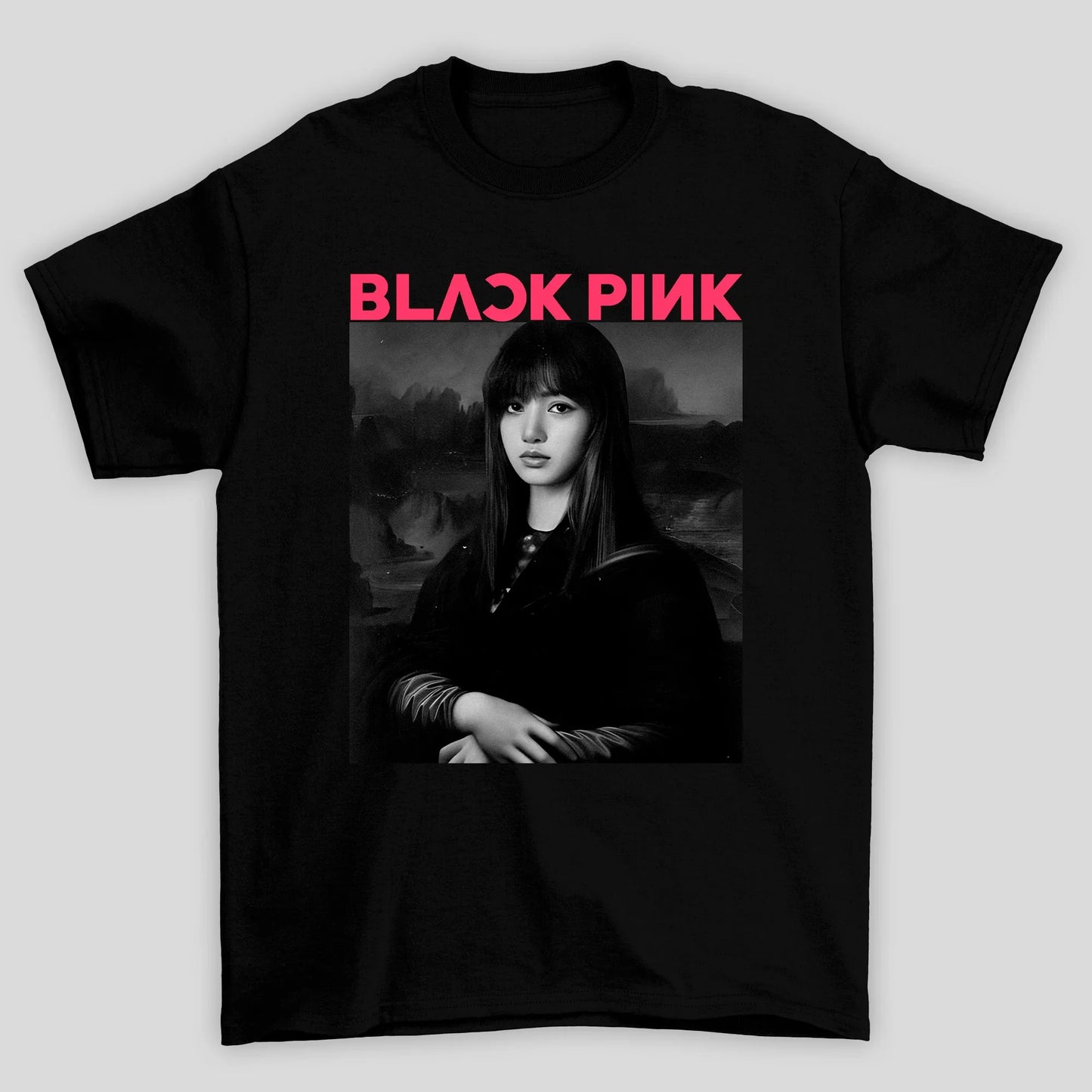 Camiseta Básica MonaLisa Blackpink