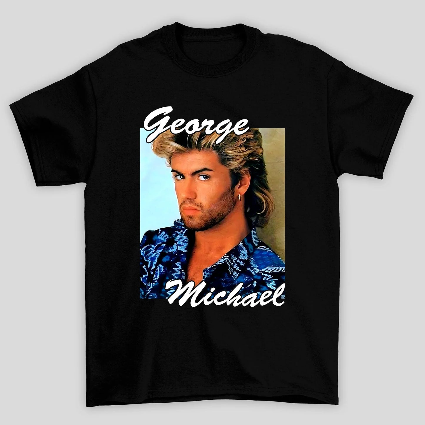 Camiseta Básica George Michael Foto Capa