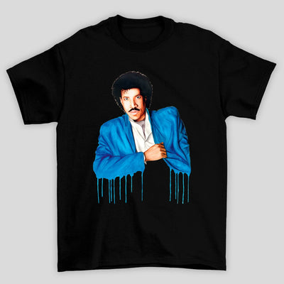 Camiseta Básica Lionel Richie Pintura
