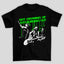 Camiseta Básica Not Growing Up Just Burning Out Green Day