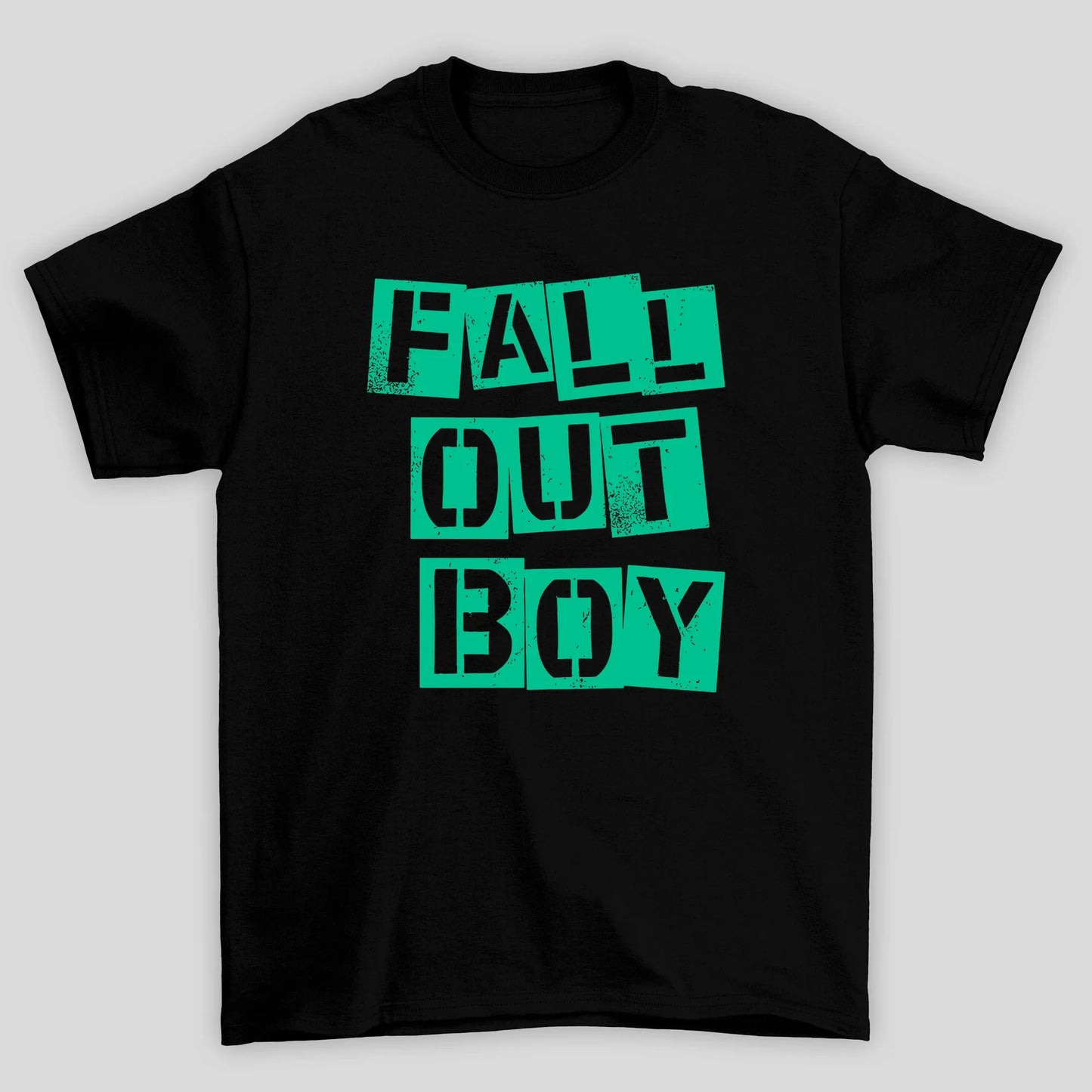 Camiseta Básica  Verde Fall Out Boy