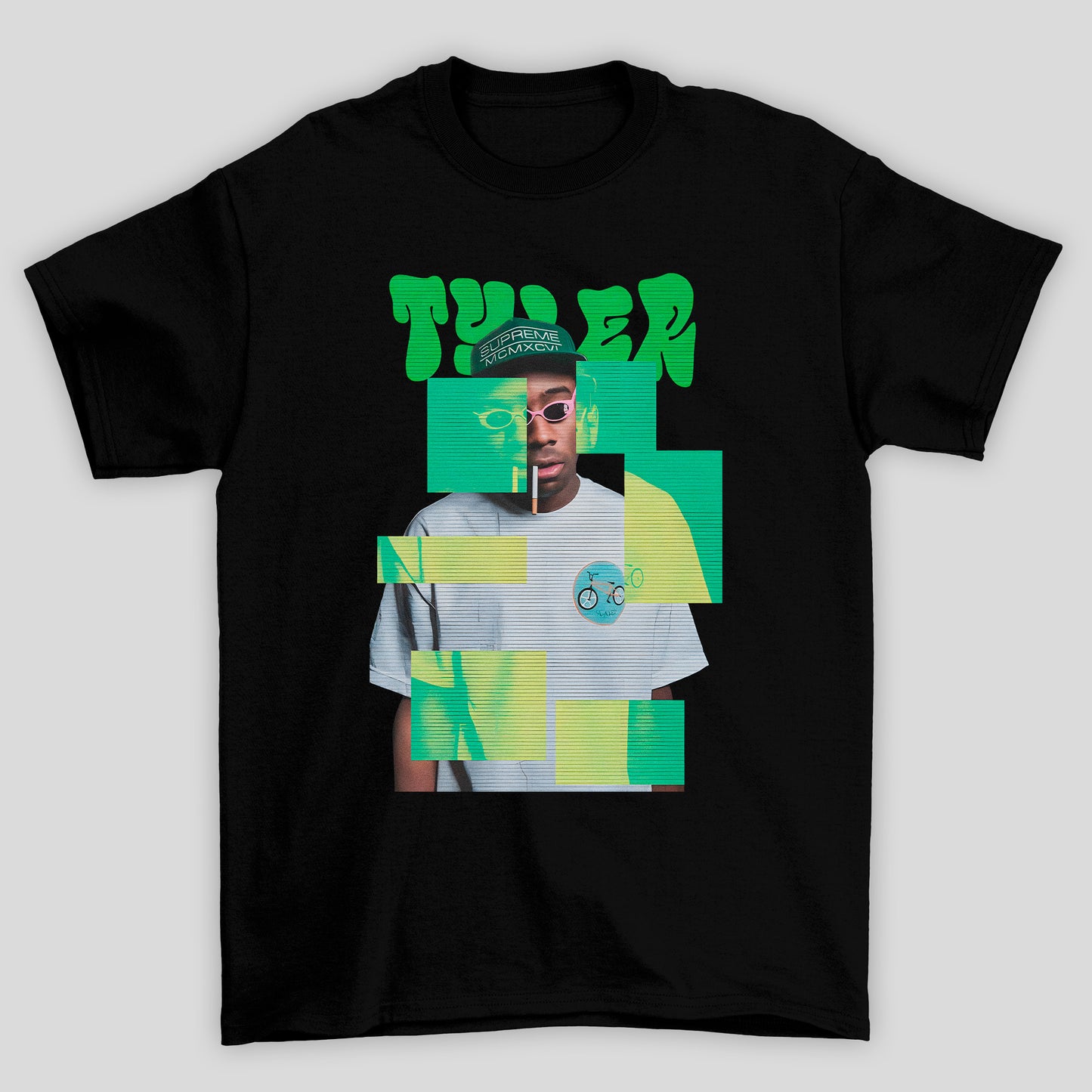 Camiseta Básica Tyler The Creator Glitch